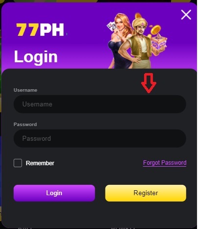 log in to 77ph